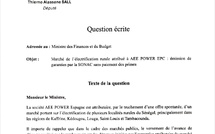 Affaire ASER-AEE Power EPC : Thierno Alassane Sall adresse une question écrite au ministre des Finances