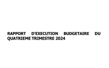 Exécution budgétaire 2024 : une hausse de 61,3 % constatée en 2024, selon la Direction générale du Budget