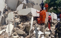 Dernière minute : un immeuble de 3 étages s’effondre à Touba, des personnes coincées sous les décombres