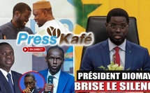 🔴EN DIRECT/ PressKafé-Situation difficile du Sénégal : Bassirou Diomaye Faye appelle à l’unité