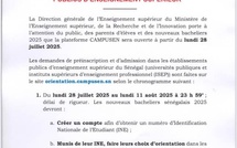Orientation des nouveaux bacheliers : la plateforme Campusen ouverte à partir du 28 juillet 2025