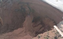 Effondrement de la route Lompoul-Léona : Ageroute mobilise ses équipes