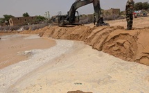 Inondations : l’armée sénégalaise érige des digues de protection à Matam et Podor