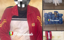 Kaolack : un homme arrêté avec 29 kg de chanvre indien