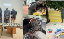 Lutte contre le trafic de tout genre : 19 000 faux billets et des médicaments d’une valeur de 228 millions F CFA saisis entre Koungheul et Dakar