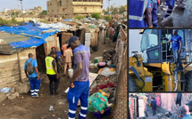 Désencombrement à Grand-Yoff : 12 tonnes d’ordures et 77 abris de fortune évacués