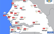 Météo : Pluies et orages attendus sur plusieurs régions du Sénégal ce week-end