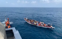 Migration irrégulière : 123 candidats interceptés au large de Sangomar (Marine nationale)