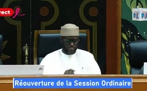 🔴Assemblée Nationale: Réouverture de la Session Ordinaire Unique