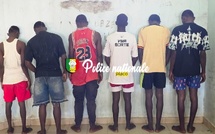 Six individus arrêtés à Jaaxay pour vols nocturnes avec violences