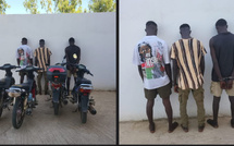 Kaolack : trois individus arrêtés pour vols de motos “Jakarta” à Dialégne