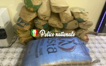 Kolda : l’OCRTIS saisit 47 kg de chanvre indien abandonnés après une course-poursuite