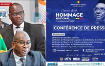 🛑 Direct| Conférence de presse_ Hommage national au Pr. Amadou Matar MBOW