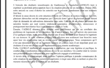 Les étudiants de Guédiawaye à Ziguinchor alertent sur leurs conditions de vie précaires