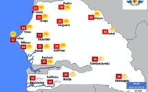 Météo : chaleur persistante et légères pluies attendues au Sud du pays