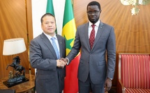 Coopération sino-sénégalaise : le Président Bassirou Diomaye Faye reçoit le PDG du groupe chinois CGCOC