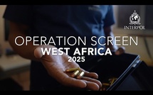 Opération « Screen West Africa 2025 » : l'Interpol effectue 62 arrestations et des saisies d'ampleur