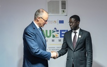 Sommet UE-UA : le Président Diomaye Faye s’entretient avec le Chancelier allemand Friedrich Merz