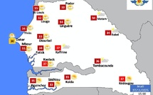 Météo : des températures allant jusqu’à 37°C à l’intérieur du pays 