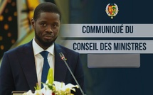Communiqué du Conseil des ministres du mercredi 3 décembre 