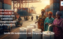 Levée de suspension sur l’importation  : l'Inde rouvre les vannes du riz vers le Sénégal
