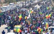 Parade des "Lions" : ambiance électrique à l’échangeur de Mariama Niass