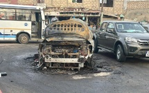 Ouakam : un véhicule ravagé par les flammes ce vendredi matin