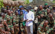 Sénégal : le Président Bassirou Diomaye Faye rend hommage aux militaires décédés en Casamance