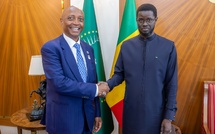 Audience : le Président Bassirou Diomaye Faye et Patrice Motsepe ont discuté de l’avenir du football africain