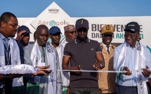 Kolda : Bassirou Diomaye Faye inaugure le parc agro-industriel, levier de transformation économique du Sud