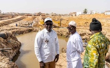 Lutte contre les inondations : Le ministre Cheikh Tidiane Dièye lance les travaux d'urgence du grand bassin de Nguiranène à Touba