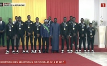 Exploits des U17 et U15  : le Président Diomaye décore les “Lionceaux” avec la nouvelle Médaille Gaïndé de la performance