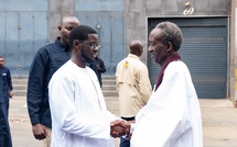 Diplomatie religieuse : Le Président Bassirou Diomaye Faye présente les condoléances de la Nation à la famille de Darou Khoudoss