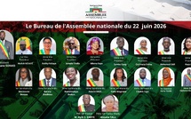 Assemblée nationale : Composition complète du nouveau bureau 