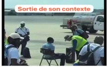 Faux : l'équipe nationale du Sénégal n’à pas été humilié dès son arrivée sur le sol américain