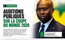 Mondial 2026 : l'Assemblée nationale reporte les auditions publiques sur la participation de la délégation sénégalaise