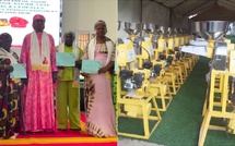Ziguinchor : Marie Khone Faye dresse le bilan de sa visite et de la remise de moulins aux agricultrices