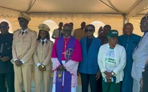 Guédiawaye : L'Archevêque de Dakar pose la première pierre du cimetière chrétien Saint Jean-Paul II