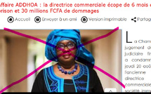 Rectification : précision concernant l'image d'illustration de notre article « Affaire ADDHOA », la photo utilisée ne représentait pas la personne mise en cause