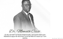 Nécrologie : le ministère de l'Économie et l'ANSD annoncent le décès du Dr Momath Cissé