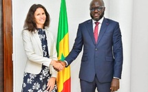 Diplomatie &amp; Économie : le Vice-président El Malick Ndiaye reçoit l'Ambassadrice Carine Elisabeth Robarts