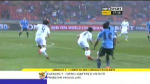 (Vidéo) Foot-CM: Suarez qualifie l’Uruguay