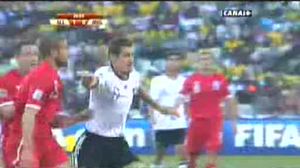 (Vidéo) Foot-CM: Démonstration de force de l'Allemagne face à l'Angleterre 4-1